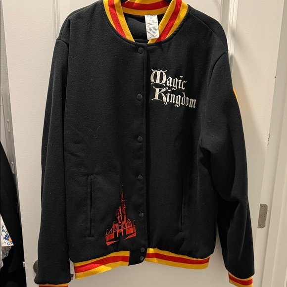 Disney Black Bomber Jacket - Picture 1 of 7